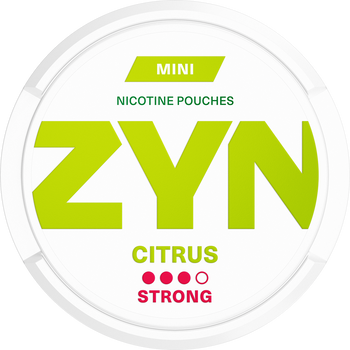 ZYN Mini Citrus Strong - 6mg - London Vape House ZYN Mini Citrus Strong - 6mg - London Vape House