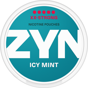 ZYN Slim Icy Mint XX-Strong - 12.5mg - London Vape House ZYN Slim Icy Mint XX-Strong - 12.5mg - London Vape House