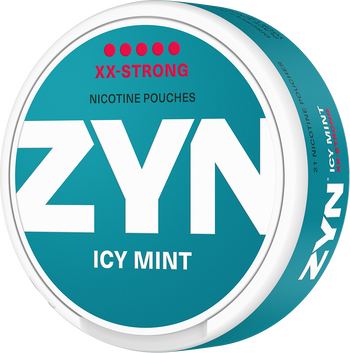 ZYN Slim Icy Mint XX-Strong - 12.5mg - London Vape House ZYN Slim Icy Mint XX-Strong - 12.5mg - London Vape House