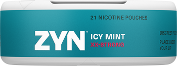ZYN Slim Icy Mint XX-Strong - 12.5mg - London Vape House ZYN Slim Icy Mint XX-Strong - 12.5mg - London Vape House