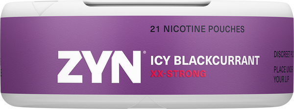 ZYN Slim Icy Blackcurrant XX-Strong - 12.5mg - London Vape House
