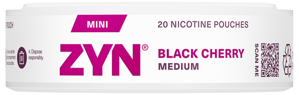 ZYN Mini Black Cherry Medium - 3mg - London Vape House