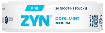 ZYN Mini Cool Mint Medium - 3mg - London Vape House ZYN Mini Cool Mint Medium - 3mg - London Vape House