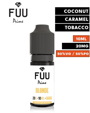 Blonde Nic Salt eLiquid by FUU Prime - London Vape House