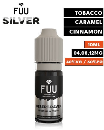 Desert Raven eLiquid by FUU Silver - London Vape House
