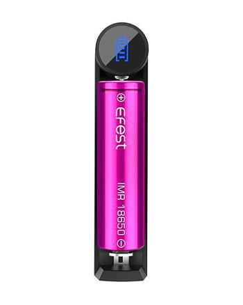 The slim portable design makes this battery charger a lightweight option for on the go operations and features an LED charge indicator light, so you monitor your battery charging as it progresses. This charger is powered by a Micro USB cable and has 1A fast charging mode for quick and efficient charging. London Vape House