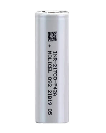 The Molicel P42A 21700 Battery is compatible with many different vape mods, vaping devices and kits. This battery is ideal for high wattage vaping. Check compatibility of this battery with your vape device and kit. Always follow battery safety when using this product. Lithium-Ion batteries London Vape House