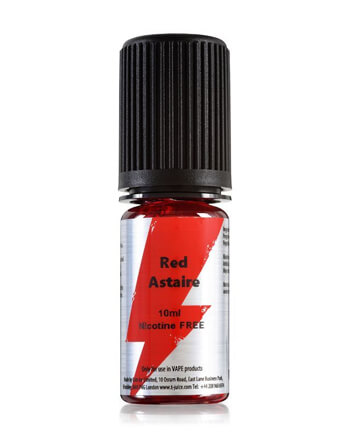 Red Astaire eliquid by T-Juice is a classic e-liquid which begins with the lush taste of ripe, red berries, black grape and sweet, mouth watering eucalyptus. This ejuice blend is then followed by a warm kick of aniseed with an added menthol finish. T-juice describe this classic eliquid blend as a real 'Goldilocks' flavour that's perfect for vaping all day long . London Vape House