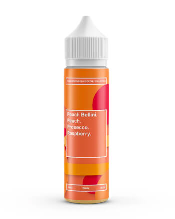 Peach Bellini eLiquid by Supergood fuses together sweet, purèed white peaches with a splash of Veneto prosecco and fresh, juicy raspberries. This is a must-vape for all cocktail lovers.  Peach Bellini features a 70% VG ratio which works best with sub-ohm tanks, producing clouds and flavour. London Vape House