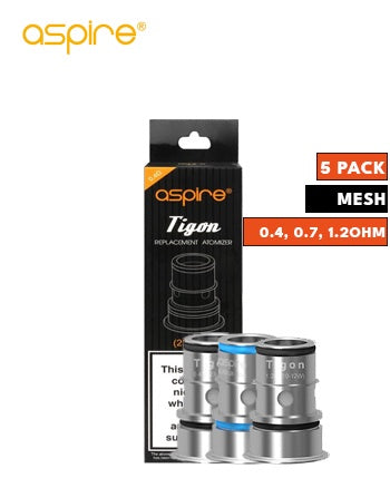 Aspire Tigon Coils - London Vape House Aspire Tigon Coils - London Vape House