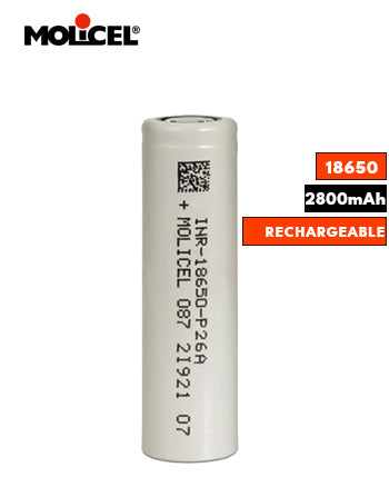 Molicel P26A 18650 Battery - London Vape House