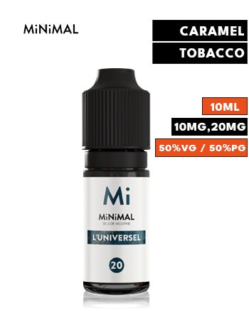 L'Universel Nic Salt eLiquid by Minimal - London Vape House L'Universel Nic Salt eLiquid by Minimal - London Vape House