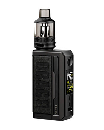 Voopoo Drag 3 kit is the latest addition to the legendary Voopoo Drag range. The Voopoo Drag 1 and Drag 2 have been in circulation for some time now and are definitely built to last. Voopoo are keeping other hardware companies on their toes with their latest releases such as the Argus GT and Drag X range. The latest addition to the Drag series is a dual 18650 battery mod with the all new TPP Pod tank London Vape House