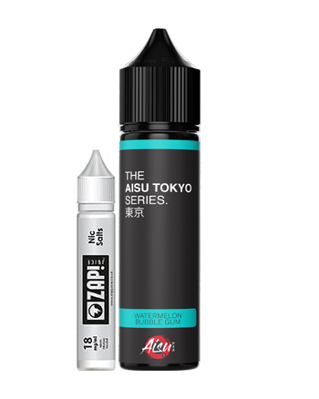 Watermelon Bubble Gum Shortfill eLiquid by Aisu Tokyo 50ml