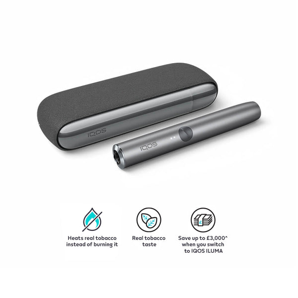 IQOS PEBBLE GREY PRODUCT BENEFITS