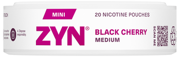 ZYN Mini Black Cherry Medium - 3mg - London Vape House