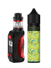 Geekvape Aegis Mini Kit is a small yet durable sub-ohm vape kit with a 2200mAh built-in battery and a Mesh-Coil based tank. This vape kit comes with the Cerberus 2ml Vape tank. Ideal for vapers looking for a sturdy vape kit, lots of vapour production and great flavour.Apple Kiwi Crust features Sweet apples and luscious kiwi, blended into perfect tropical harmony. We love it, and we're sure you will too. London Vape House