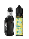 Geekvape Aegis Mini Kit is a small yet durable sub-ohm vape kit with a 2200mAh built-in battery and a Mesh-Coil based tank. This vape kit comes with the Cerberus 2ml Vape tank. Ideal for vapers looking for a sturdy vape kit, lots of vapour production and great flavour. Pineapple Citrus Twist features A hurricane of flavours sure to electrify your taste buds, Pineapple, mango, and citrus are ingredients for the perfect storm! London Vape House