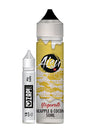 Pineapple & Coconut eliquid by Aisu Yoguruto is a sweet and creamy blend that features a juicy pineapple topped with coconut flavoured cream.  Pineapple & Coconut features a 70% VG ratio which works best with sub-ohm tanks, producing clouds and flavour. Available in a 50ml 0mg short fill with room for one 18mg nicotine shot to create a 3mg, 60ml e-liquid.   E-liquid Features:  Coconut, Pineapple London Vape House