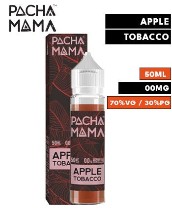 Apple Tobacco Shortfill eLiquid by Pacha Mama 50ml - London Vape House