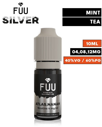 Atlas Nanah eLiquid by FUU Silver - London Vape House