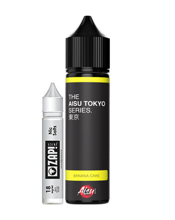 Banana Cake Shortfill eLiquid by Aisu Tokyo 50ml