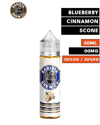 Cinnamon Glazed Blueberry Scone Shortfill eLiquid by Barista Brew Co 50ml - London Vape House