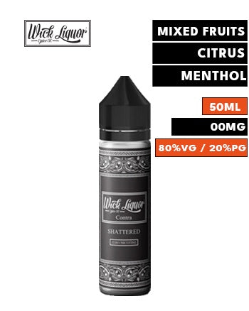 Contra Shattered Shortfill eLiquid by Wick Liquor 50ml - London Vape House