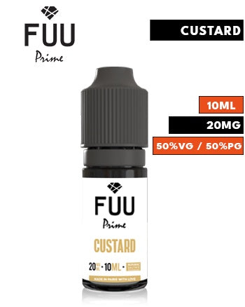 Custard Nic Salt eLiquid by FUU Prime - London Vape House