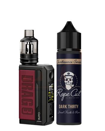 Voopoo Drag 3 kit is the latest addition to the legendary Voopoo Drag range. The Voopoo Drag 1 and Drag 2 have been in circulation for some time now are definitely built to last. Voopoo are keeping other hardware companies on their toes with their latest releases such as the Argus and Drag range. The latest addition to the Drag series is a dual 18650 battery mod with the all new TPP Pod tank worn as a crown on the device.