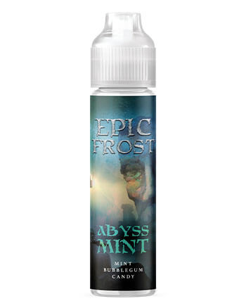 Abyss eliquid by Epic Frost is the ultimate ultra frozen green mint that will turn you into a white walker. An E-liquid to dive you deep into an abyss of fresh mint  Abyss Mint is a frozen green mint blend eliquid, perfect for those who love intense menthol vaping, which has been frozen to create a delicious icy ejuice which is bursting full of deep, frosty mint flavours. London Vape House