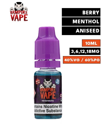 Heisenberg eLiquid by Vampire Vape - London Vape House