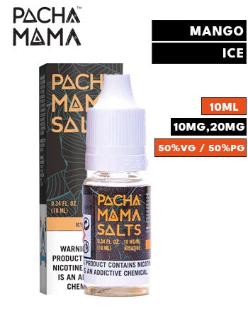 Icy Mango Nic Salt eLiquid by Pacha Mama - London Vape House