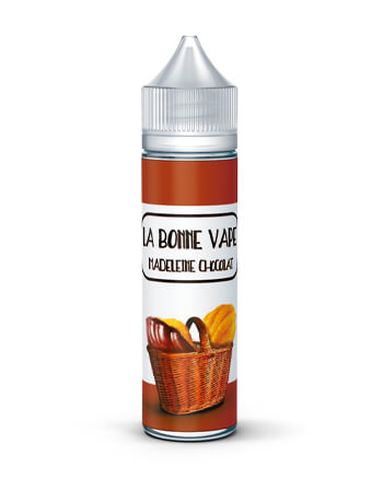Madeleine Chocolat eliquid by La Bonne Vape is a Shortfill e-liquid with the taste of the classic French sponge cake which has been set in a delicious dessert chocolate in french styling which makes for a perfect all-day vape for the cake vape lovers out there.   Madeleine Chocolat features a 70% VG ratio which works best with sub-ohm tanks, producing clouds and flavour. Available in a 50ml 0mg short fill with room for one 18mg nicotine shot to create a 3mg, 60ml e-liquid. London Vape House