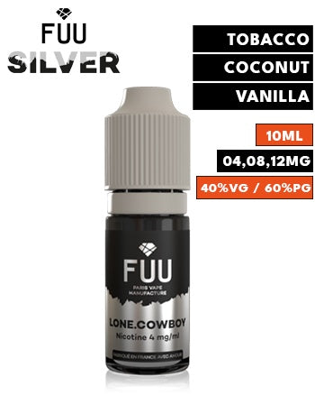 Lone Cowboy eLiquid by FUU Silver - London Vape House