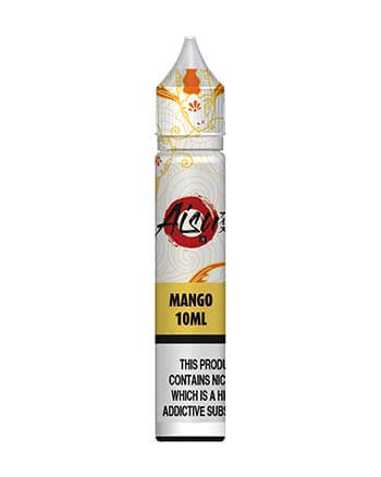 Mango Nic Salt eliquid by Aisu is a sweet flavour. Featuring a juicy mango flavour paired with menthol notes.  Mango Nicotine Salt features a 50% VG ratio in a 10ml TPD compliant bottle, ideal for on the go vaping. This e-liquid features 20mg salt nicotine which gives you a smooth yet effective draw.   E-liquid Features:  Mango, Ice London Vape House