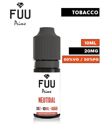 Neutral Nic Salt eLiquid by FUU Prime - London Vape House