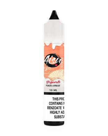 Peach & Apricot Nic Salt eliquid by Aisu Yoguruto is a heavenly flavour that is bursting with sweet and succulent nectar, followed by a creamy wave.  Peach and Apricot Nicotine Salt features a 50% VG ratio in a 10ml TPD compliant bottle, ideal for on the go vaping. This e-liquid features 20mg salt nicotine which gives you a smooth yet effective draw.   E-liquid Features:  Apricot, Peach, Ice 10ml TPD Compliant Bottle London Vape House