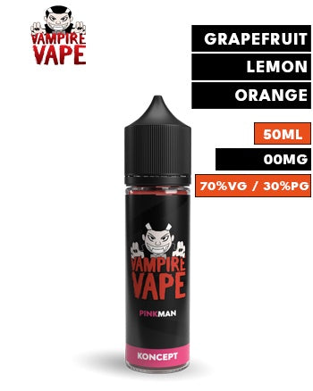 Pinkman Shortfill eLiquid by Vampire Vape 50ml - London Vape House