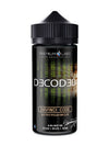 DaVinci Code eliquid by Decoded features dessert notes of buttery pecan's that are complemented by cream.  DaVinci Code features a 75% VG ratio which works best with sub-ohm tanks, producing clouds and flavour. Available in a 100ml 0mg short fill with room for two 18mg nicotine shot to create a 3mg, 120ml e-liquid.   E-liquid Features:  Creme Brulee, Buttery Pecans 100ml in a 120ml Shortfill Bottle 0mg nicotine strength London Vape House