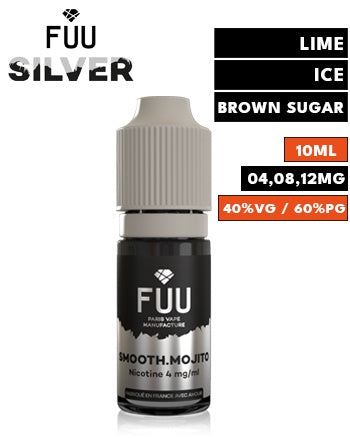 Smooth Mojito eLiquid by FUU Silver - London Vape House