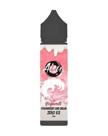 Strawberry & Cream eliquid by Aisu No Ice features a sweet taste of fresh strawberries, with a creamy yoghurt base.  Strawberry & Cream features a 70% VG ratio which works best with sub-ohm tanks, producing clouds and flavour. Available in a 50ml 0mg short fill with room for one 18mg nicotine shot to create a 3mg, 60ml e-liquid London Vape House