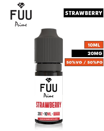 Strawberry Nic Salt eLiquid by FUU Prime - London Vape House