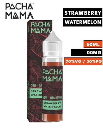 Strawberry Watermelon Shortfill eLiquid by Pacha Mama 50ml - London Vape House
