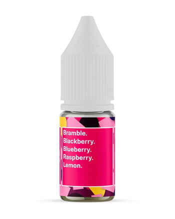 Bramble Nic Salt eliquid by Supergood is a sweet and balanced berry fruit blend which has features of a sharp citrus finish. This is made from an assortment of deep dark blackberry which combined with a sweet blueberry and fresh, juicy raspberry. Bramble ejuice by supergood is then completed by a zingy lemon twist to create an all day vape for the fruity vapers out there. London Vape House