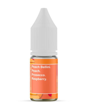 Peach Bellini Nic Salt eliquid by Supergood fuses together sweet, purèed white peaches with a splash of Veneto prosecco and fresh, juicy raspberries. This is a must-vape for all cocktail lovers.  Peach Bellini features a 50% VG ratio in a 10ml TPD compliant bottle, London Vape House