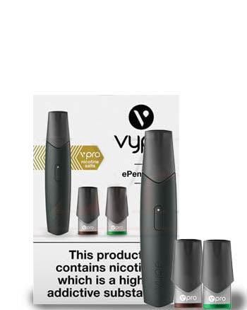 Vype ePen 3 is a high performance vape pen. 650 mAh of battery power. And a cotton wick heating system delivers a flavourful vape, all day.  Inside the box you will find:  1 x Vype ePen 3 eCigarette 2 x Vype ePen 3 Pods / flavour cartridges (Blended Tobacco & Crisp Mint) in 18mg/ml 1 x Micro USB charging cable 1 x user guide - please read before use London Vape House