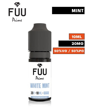 White Mint Nic Salt eLiquid by FUU Prime - London Vape House