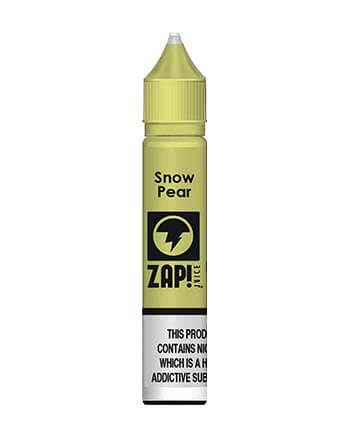 Snow Pear Nic Salt eliquid by Zap! is a ferocious snowstorm rage within the sweet Asian pear just plucked from the mountains of China!  Snow Pear Nicotine Salt features a 50% VG ratio in a 10ml TPD compliant bottle, ideal for on the go vaping. This e-liquid features 20mg salt nicotine which gives you a smooth yet effective draw.   E-liquid Features:  Pear 10ml TPD Compliant Bottle 10mg, 20mg nicotine strength London Vape House
