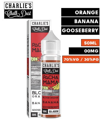 Blood Orange Banana Shortfill eLiquid by Pacha Mama 50ml - London Vape House